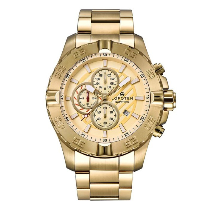 LOFOTEN 6512-Jam Tangan Pria Analog Original-Saphire Glass