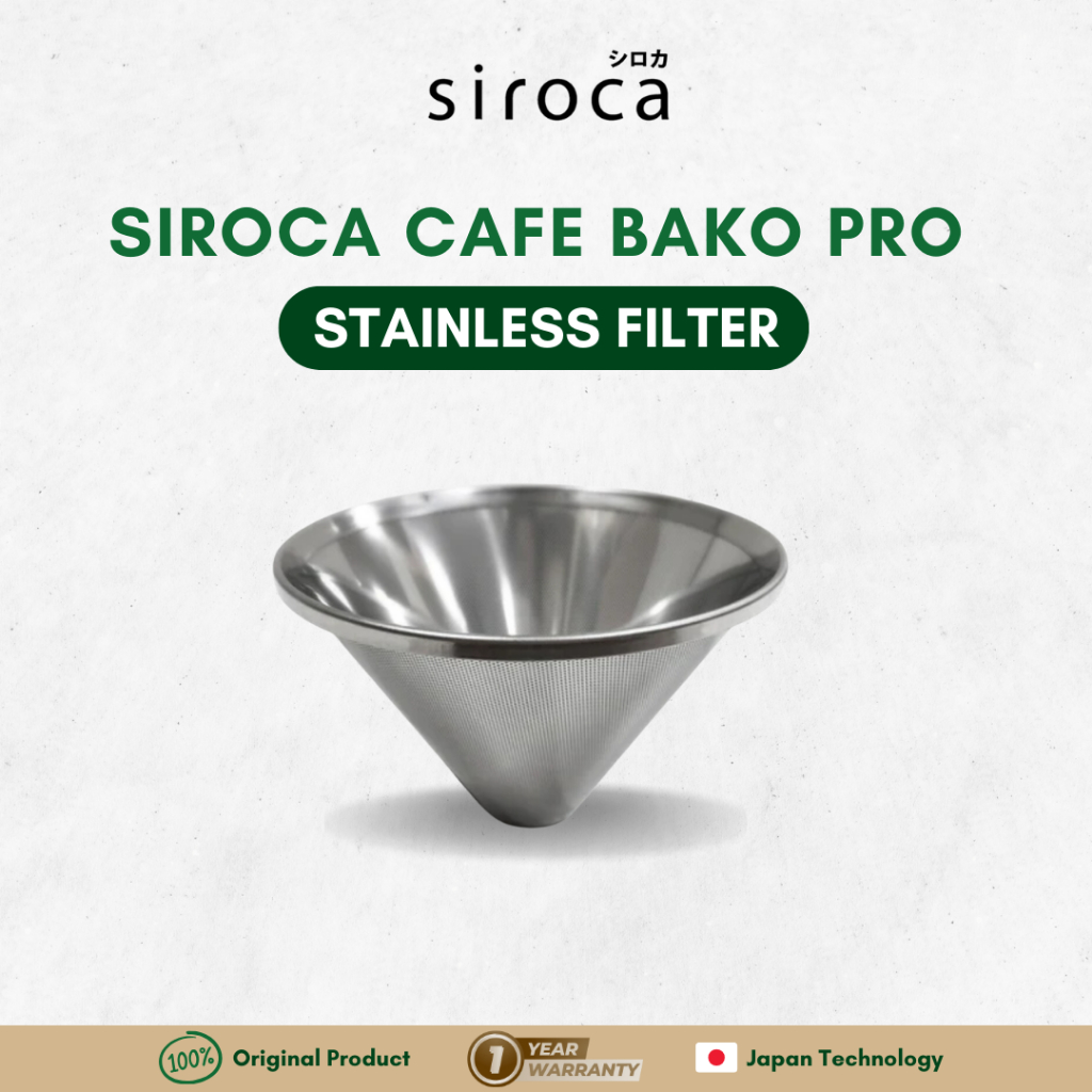 Siroca Cafe Bako Pro - Mesin Kopi Otomatis Spareparts (Stainless Filter)