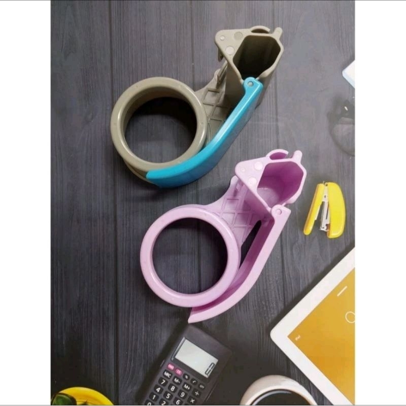 

ETONA ABU-BIRU CARTON SEALER 48mm DISPENSER TAPE LAKBAN 2 INCH /PEMOTONG LAKBAN