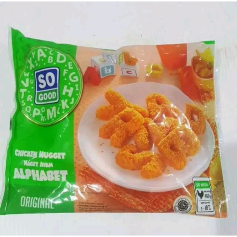 

SOGOOD Nugget Alphabet 400g