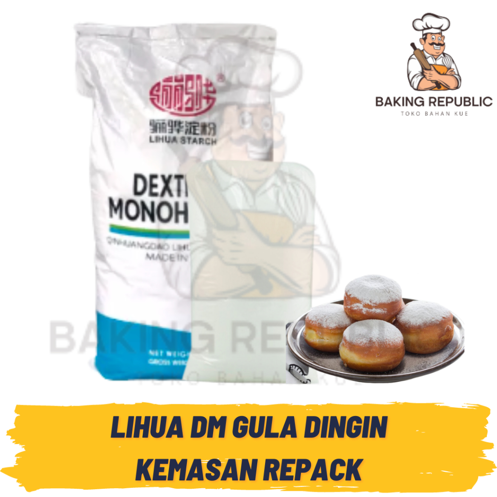 

LI HUA | GULA DINGIN | 1 KG | 500 GRAM | KEMASAN REPACK