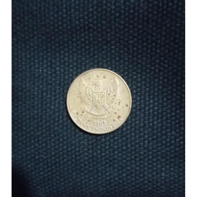 Koin Rp50 gambar komodo 1995