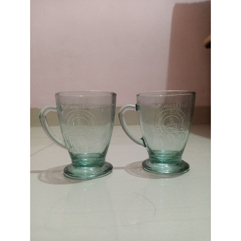 Gelas Kopi Gelas Kaca Beling Hadiah Bonus Kopi Top