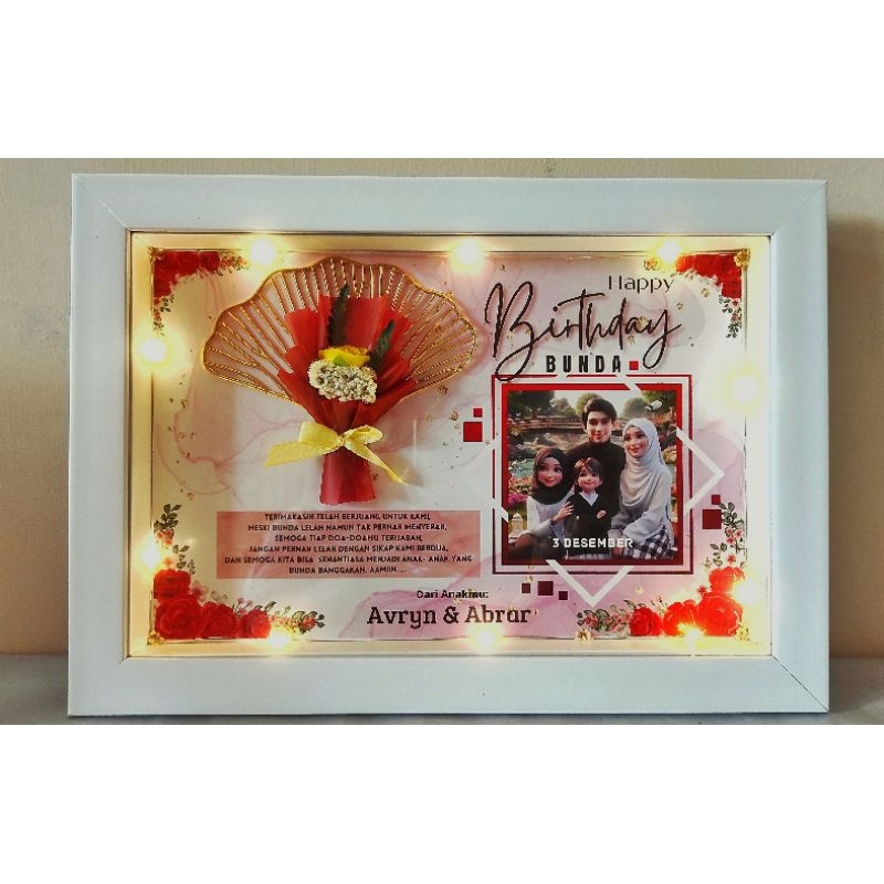 Hadiah ulang tahun Ibu 20x30