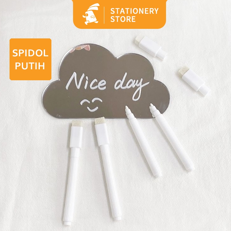 

Spidol putih spidol wipe clean putih whiteboard-Rabbit Stationery