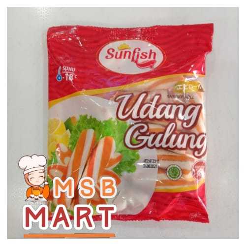 

SUNFISH SHRIMP ROLL 500 GR, UDANG GULUNG