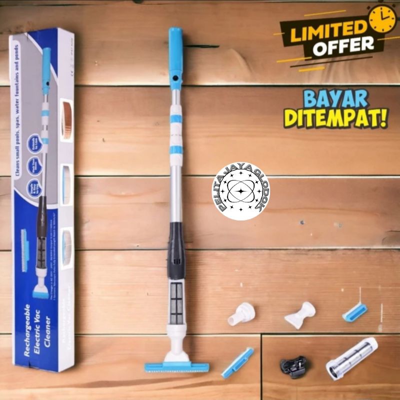 Vacum Pembersih Kolam Renang Portable Vacuum Cordless Spa Jazucci