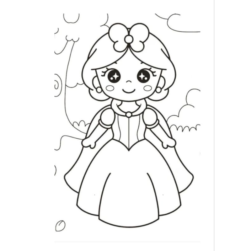 

Kertas Mewarnai anak Cewek 15 lembar