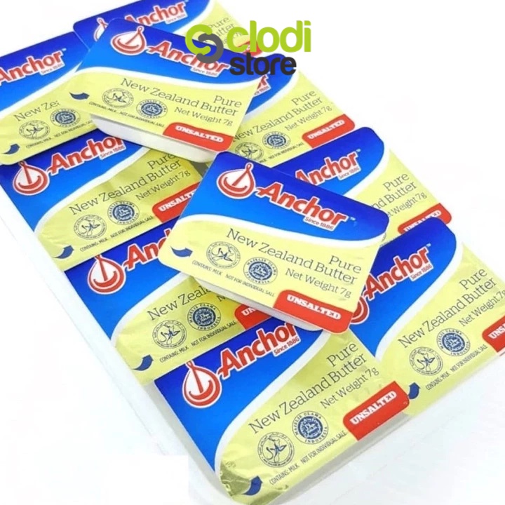 

TIPE LTY463 Anchor Unsalted Butter Mini Portion 10 UB 7g Unsalted Butter MPASI Anak Bayi HALAL Elle & Vire Penambah Nafsu Makan Penambah Berat Badan, BB Booster MPASI Bayi Lemak Tambahan Mpasi Lemak Mpasi Lemak Bayi