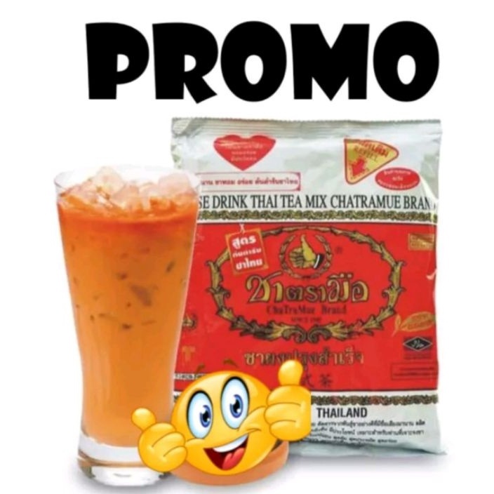 

BMJV0067 [PROMO SALE!!!] THAI TEA THAILAND ORIGINAL CHATRAMUE 400GR/ PROMO TEH ORIGINAL THAILAND 400GR CHATRAMUE