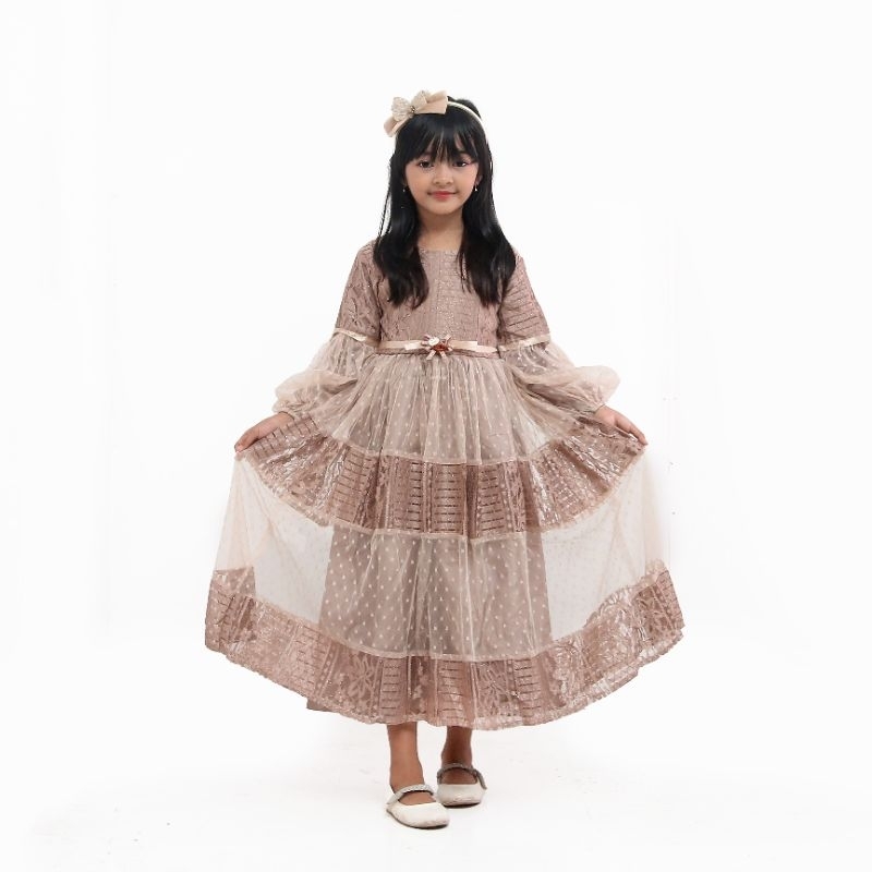 gaun muslim anak / dress muslim anak / baju muslim anak