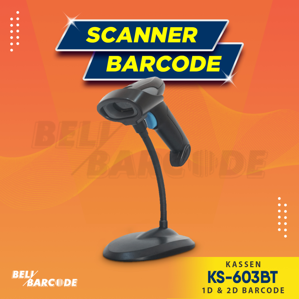 BARCODE SCANNER 2D QR CODE KASSEN KS 603 BLUETOOTH