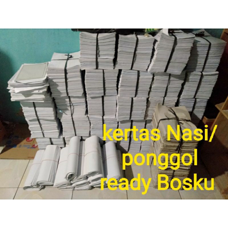 

Kertas HVS bekas bersih/bekas arsip kosong sebelah