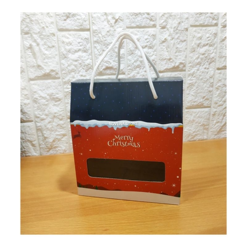 

GABLE BOX NATAL 2 JAR TOPLES GOODIE BAG MERRY CHRISTMAS