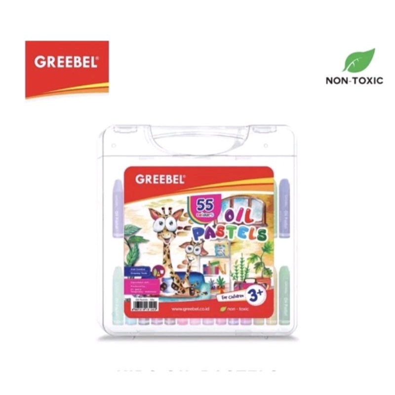 

OIL PASTEL/CRAYON MEWARNAI GREEBEL 55 WARNA