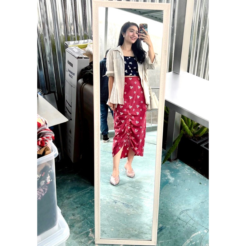 Rok Serut Batik Jumputan Rok Kebaya