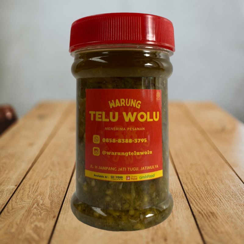 

Sambal Asap Hijau Telu Wolu