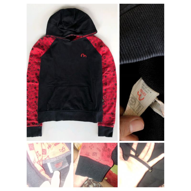 Hoodie EVISU DENIM vintage