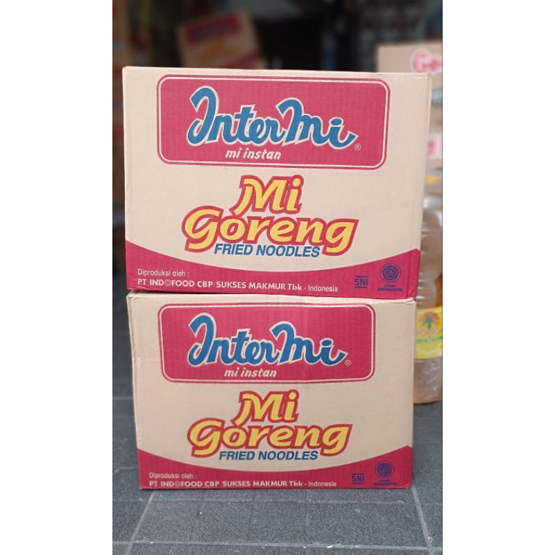 

Intermi Mie Goreng 1 dus isi 40bungkus
