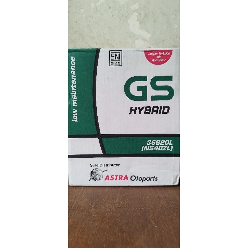 AKI MOBIL GS ASTRA HYBRID 36B20L / NS40ZL