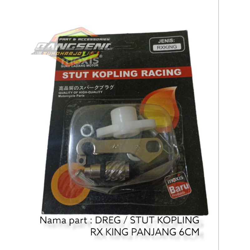 Dreg kopling Rx king stut kopling rx king panjang 6 cm Moxis