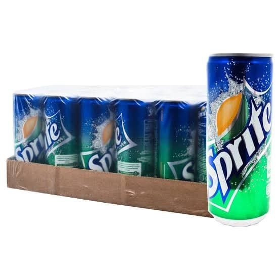 

Sprite Slim Can Minuman Ringan 250ml (Isi 24 Perpack)