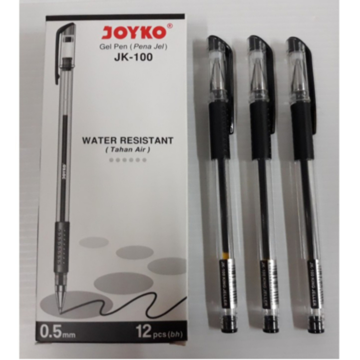 

Pulpen Gel Pena Joyko JK-100/JK-100nt 0.5 mm