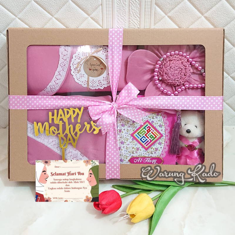 

KADO SPECIAL HARI IBU | HAMPERS MOTHERS DAY | HAMPERS MUKENA