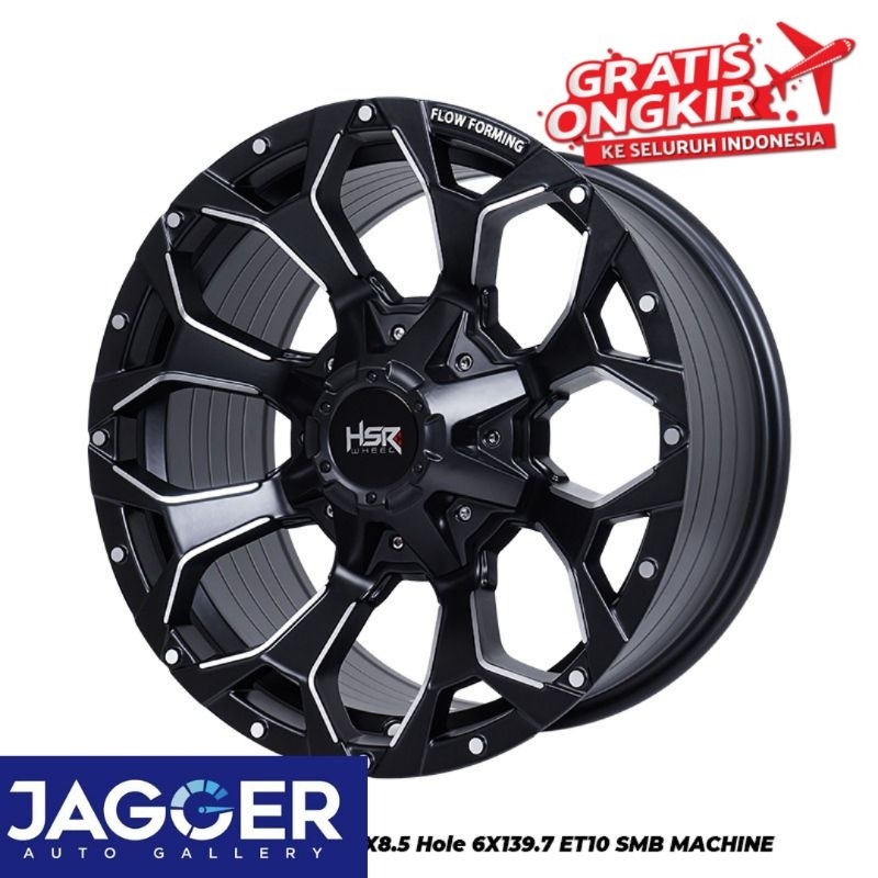 Velg mobil offroad hsr goku ring 17 cocok triton hilux pajero fortuner