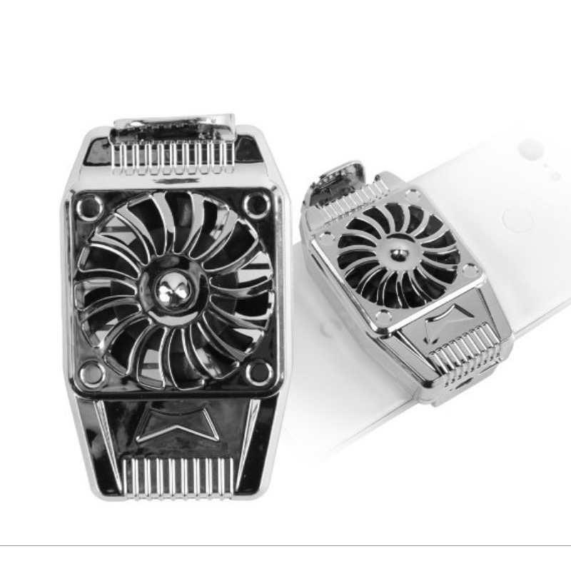 ￼Cooling Fan Kipas Pendingin Handphone Fan Holder Gamepad Gaming