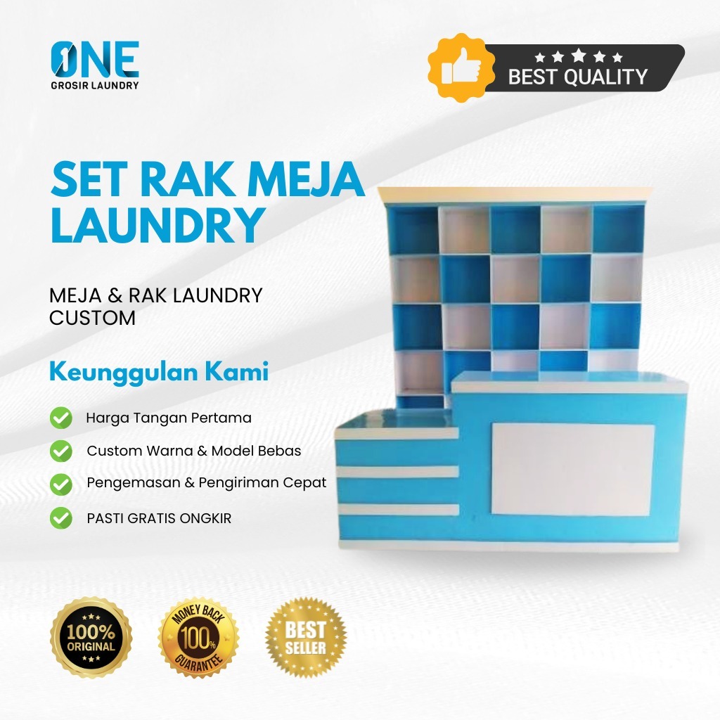 SET Rak Meja Laundry / Rak Laundry / Meja Laundry