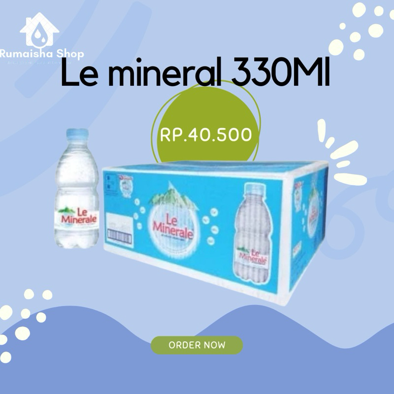 

le mineral 330 ML