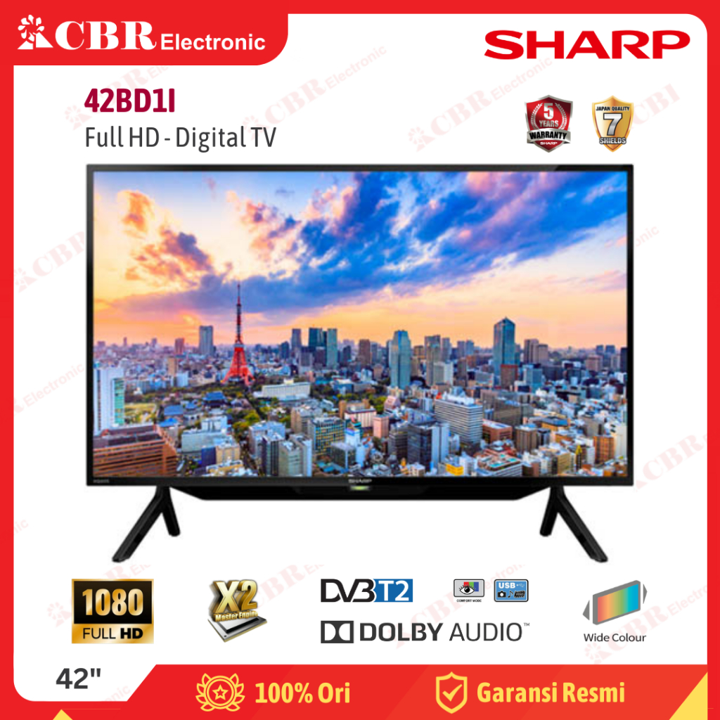TV SHARP 42 Inch LED 42BD1I (FHD-Digital TV)