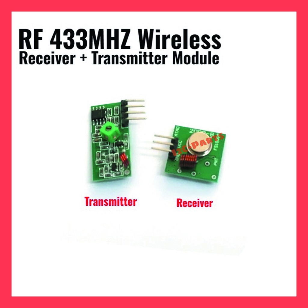 433MHZ RF Wireless Module 433 MHzTransmitter dan Receiver Modul TX RX