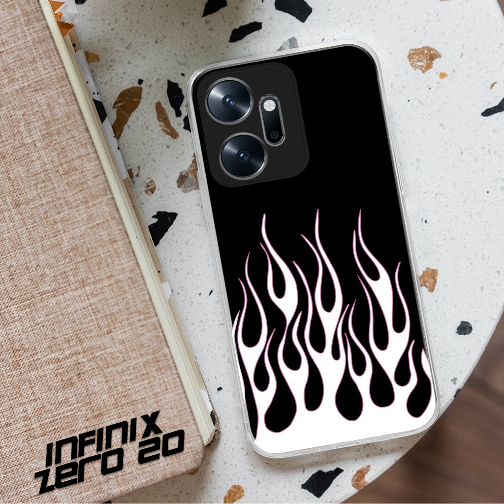 Case INFINIX ZERO 20 - Casing INFINIX ZERO 20 Terbaru 2023 MIRACLE CASE [ MOTIF 02 ] Silikon INFINIX