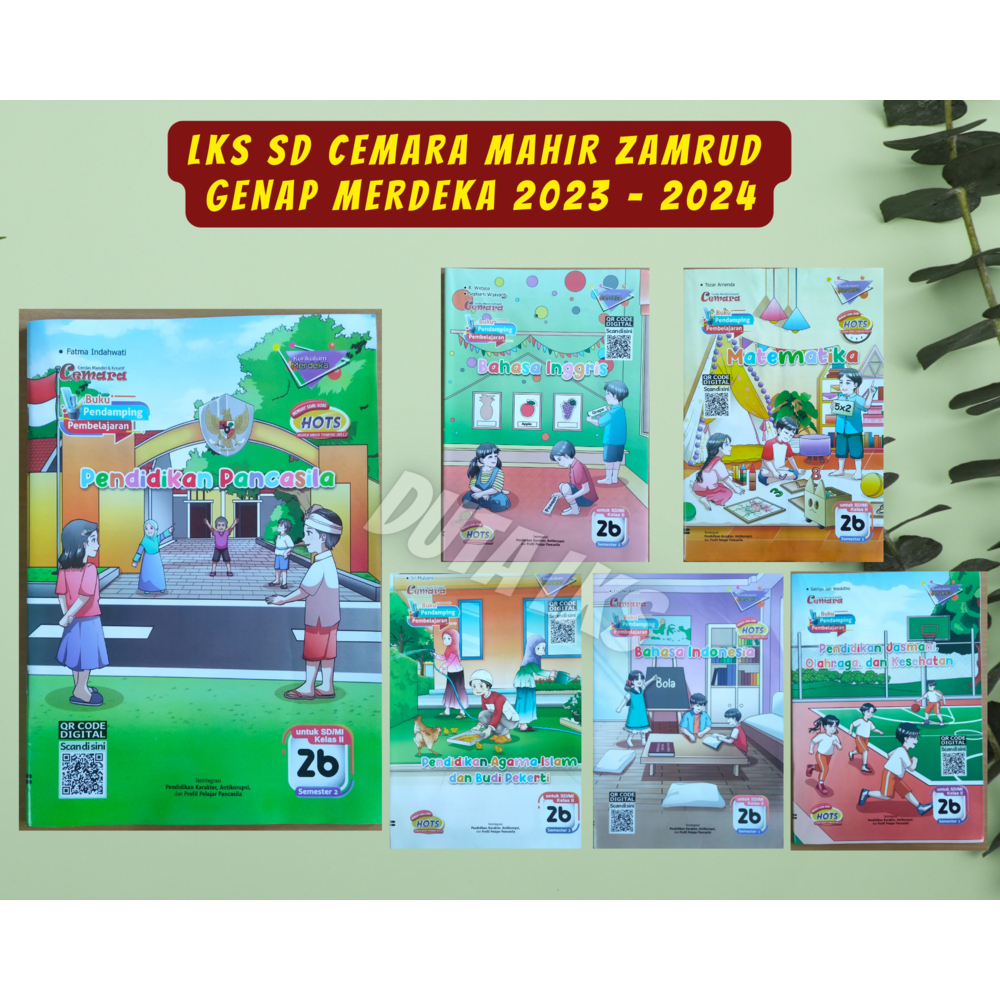 Buku LKS KELAS 2 SD - KURIKULUM MERDEKA CEMARA SEMESTER 2 - PUTRA NUGRAHA