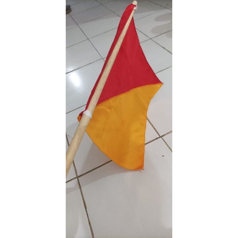 

Bendera Semaphore Pramuka 2pcs dan stik 2 pcs