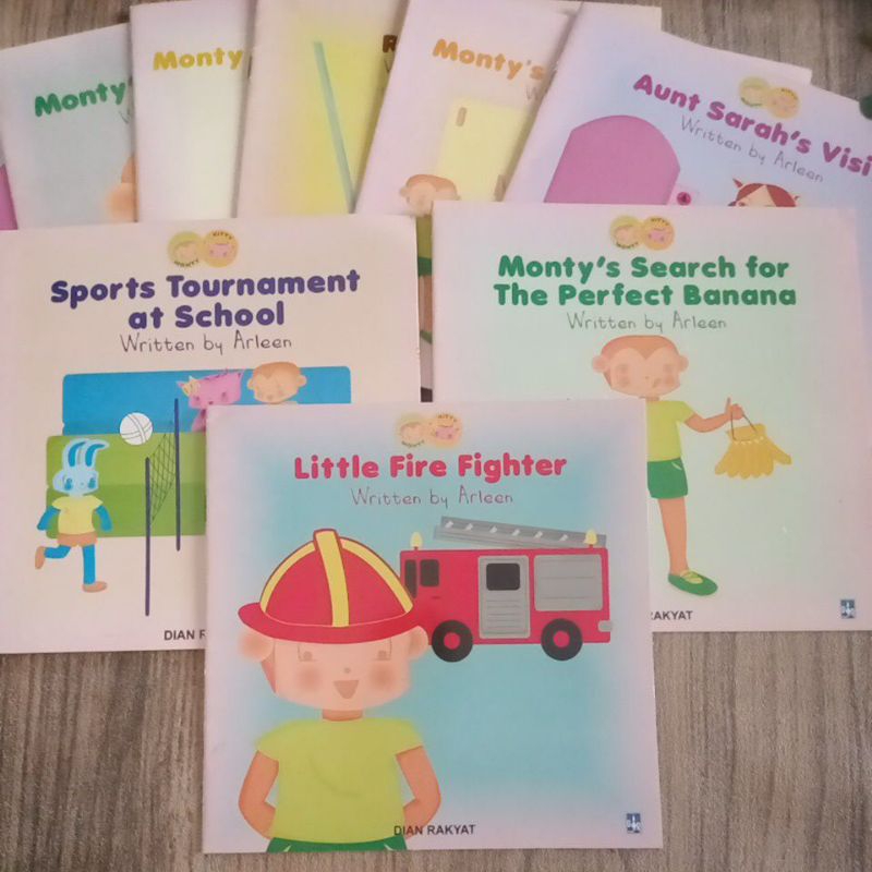 Buku cerita anak TK bahasa inggris prelove