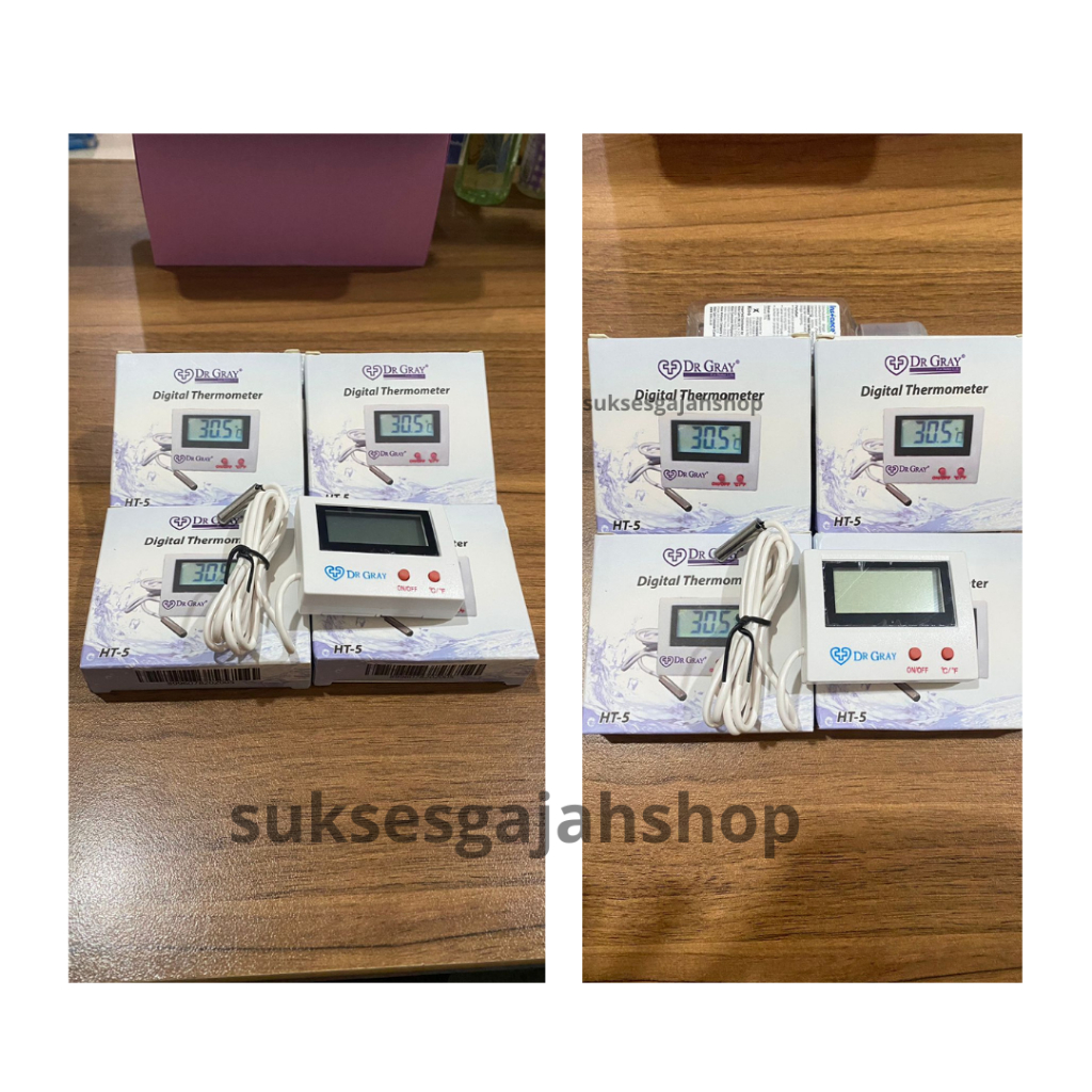 Termometer Digital HT5 DR GRAY / Termometer Chiller Aquarium HT 5