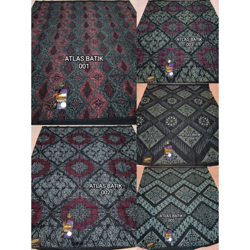 Sarung Atlas Idaman Motif Batik Terbaru - Sarung Atlas Idaman Motif BHS Original