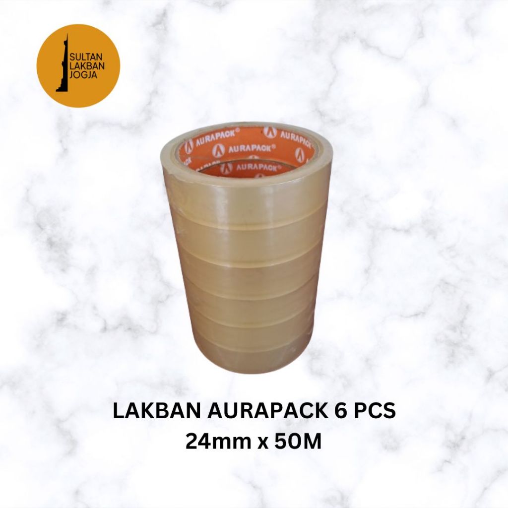 

LAKBAN BENING AURAPACK 24mm x 50M x 40 (60Y) 1 PACK