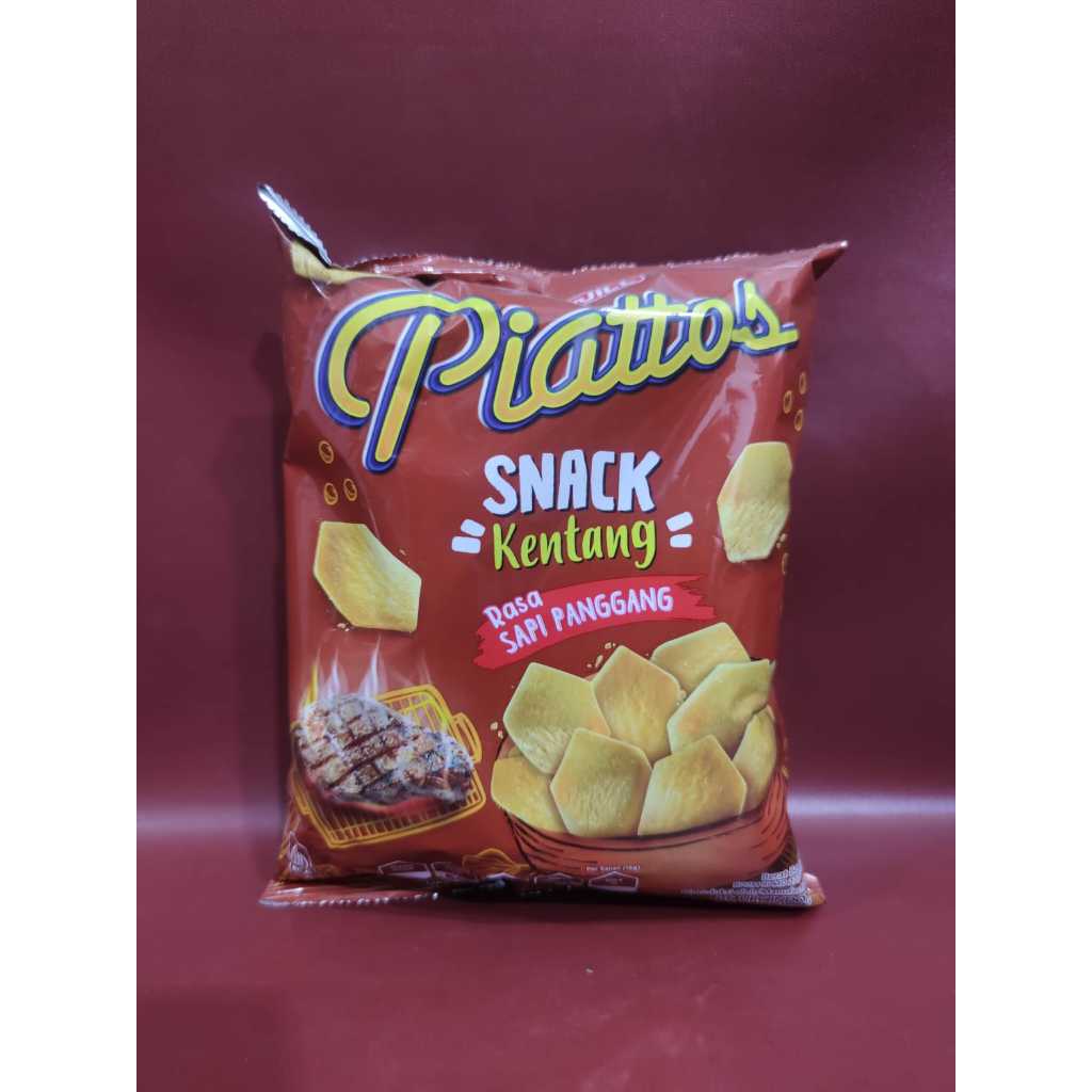 

Piattos Sapi Panggang 70gr - Kerupuk Kentang Piattos Bbq