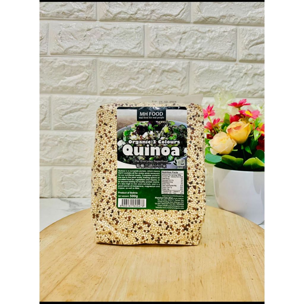 

Mh Food 3colors quinoa 500g