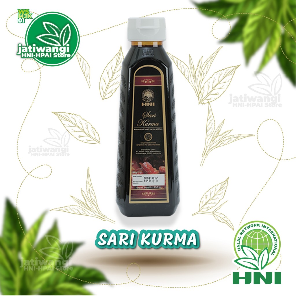 SARI KURMA [HNI HPAI] Suplemen Penggemuk Badan Penambah Nafsu Makan Asam Lambung Gerd Perut Begah | 