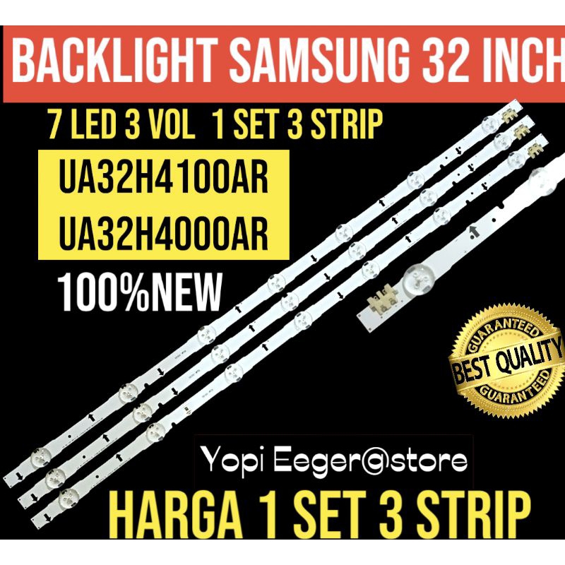 BACKLIGHT TV LCD LED SAMSUNG 32 INCH UA32H4100AR-UA32H4000AR
