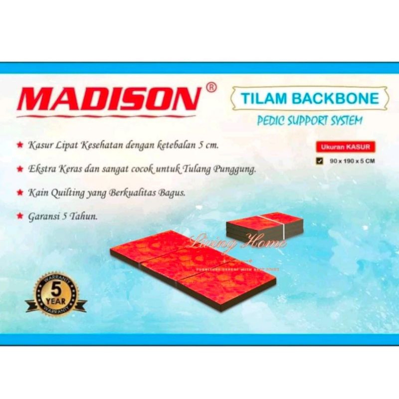 Tilam Busa Lipat Madison Backbone