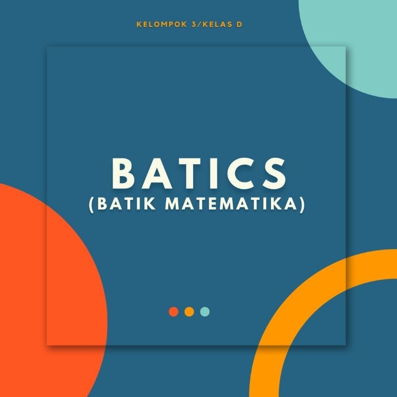 Batics (Batik Matematika)