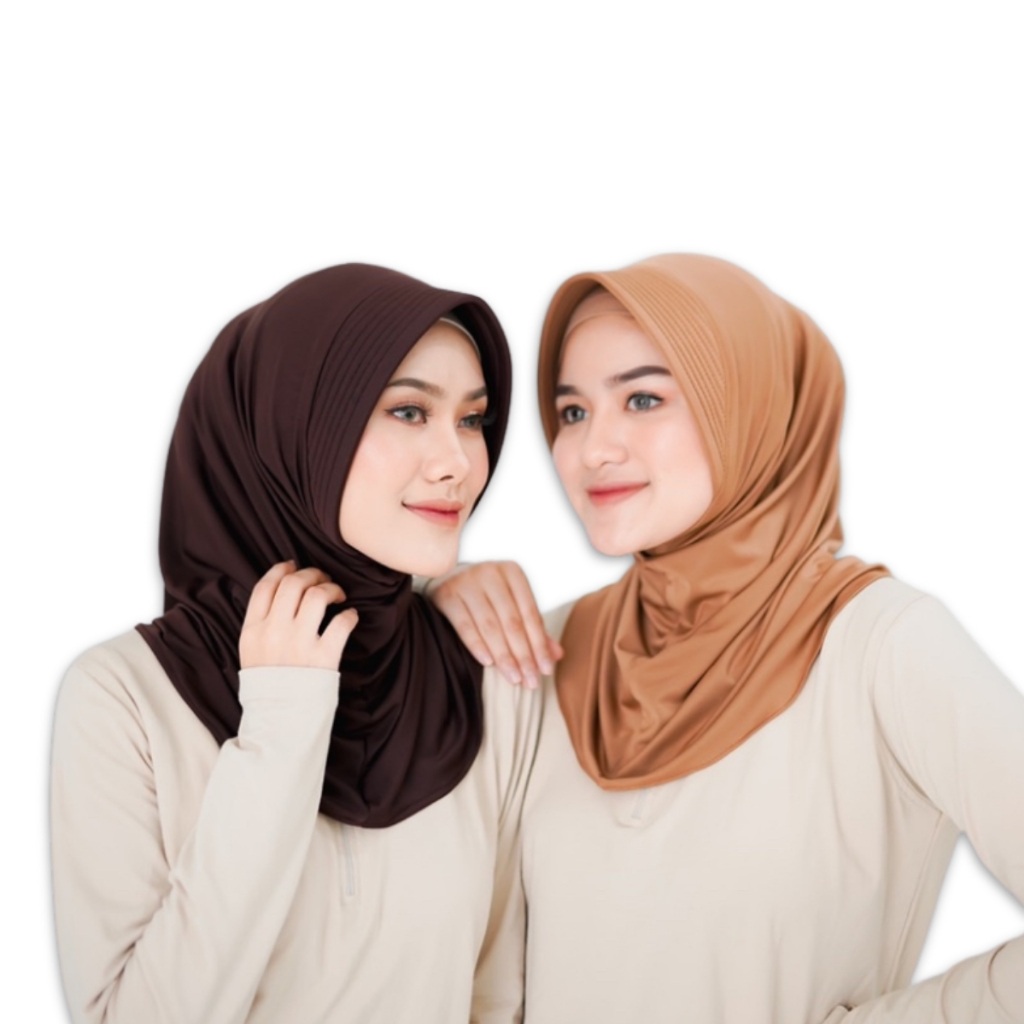 BERGO SPORT / PAD JERSEY HIJAB PREMIUM