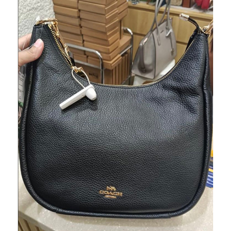 Preloved Coach Jules Hobo Leather