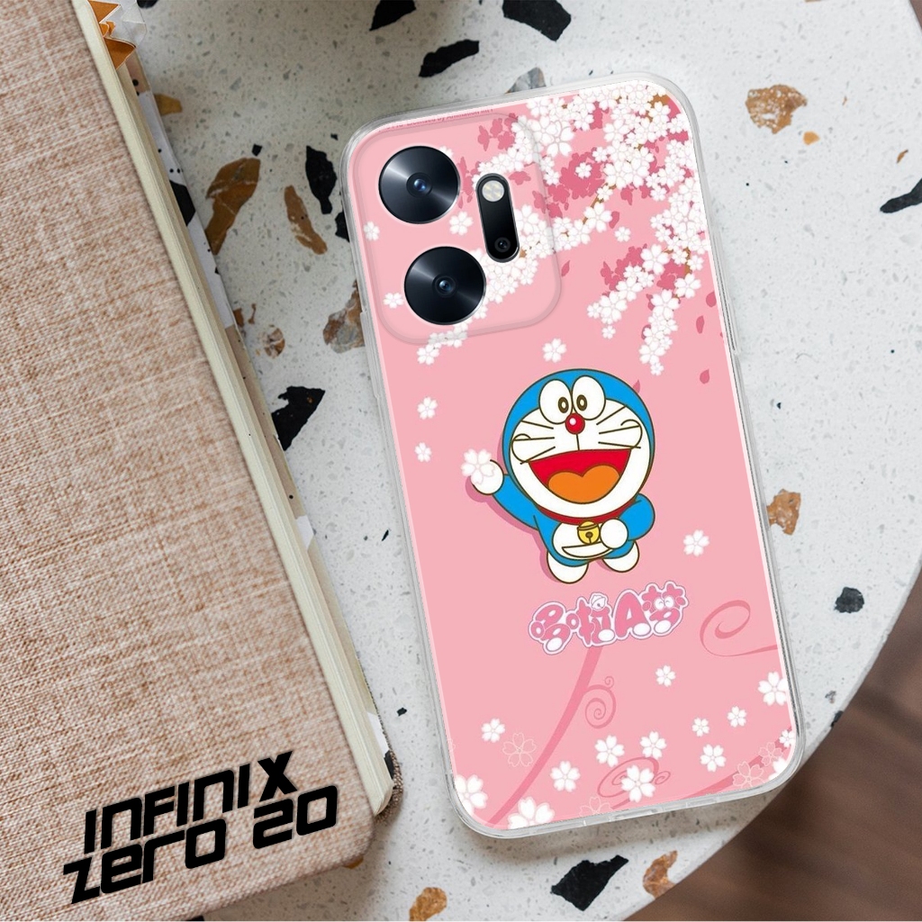 Case INFINIX ZERO 20 - Casing INFINIX ZERO 20 Terbaru 2023 MIRACLE CASE [ MOTIF 19 ] Silikon INFINIX